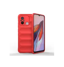 Xiaomi Redmi 12C Kılıf Optimum Silikon - Kırmızı