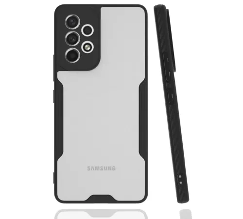 Samsung Galaxy A33 5G Kılıf Platin Silikon - Siyah