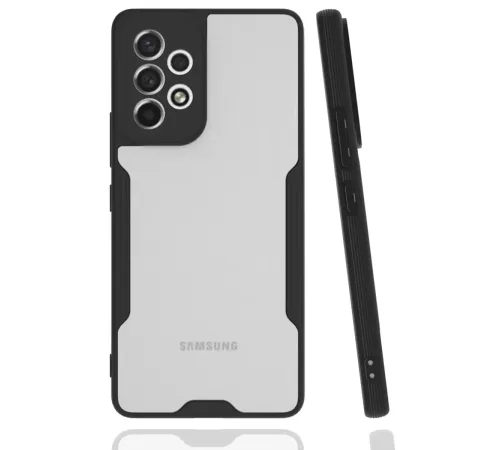 Samsung Galaxy A33 5G Kılıf Platin Silikon - Siyah