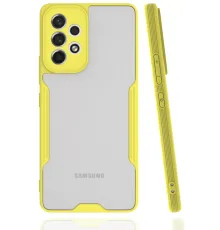 Samsung Galaxy A33 5G Kılıf Platin Silikon - Sarı