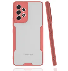 Samsung Galaxy A33 5G Kılıf Platin Silikon - Pembe