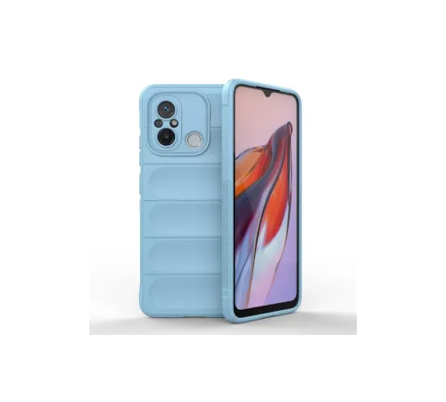 Xiaomi Redmi 12C Kılıf Optimum Silikon - Sky Blue