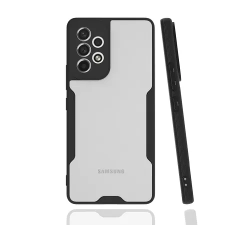 Samsung Galaxy A53 5G Kılıf Platin Silikon - Siyah