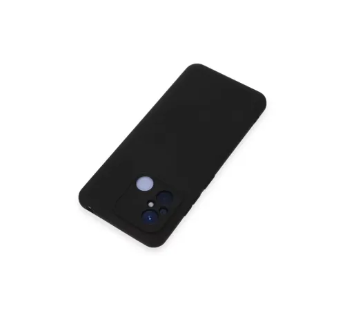 Xiaomi Redmi 12C Kılıf Nano içi Kadife Silikon - Siyah