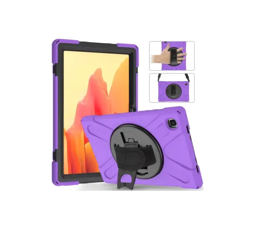 Samsung Galaxy T220 Tab A7 Lite 8.7 Kılıf Amazing Tablet Kapak - Mor
