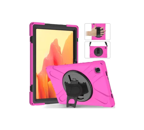 Samsung Galaxy T220 Tab A7 Lite 8.7 Kılıf Amazing Tablet Kapak - Pembe