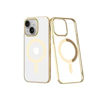 Apple iPhone 14 Plus Kılıf Element Magneticsafe Sert Kapak - Gold
