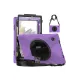 Samsung Galaxy X200 Tab A8 10.5 Kılıf Amazing Tablet Kapak - Mor