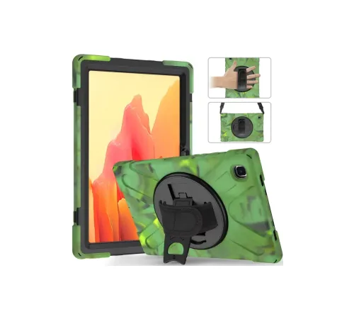 Samsung Galaxy X200 Tab A8 10.5 Kılıf Amazing Tablet Kapak - Kamuflaj