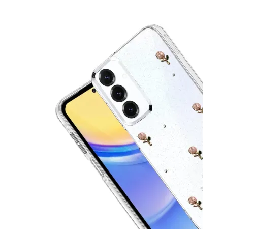 Samsung Galaxy S24 FE Fiyonk Desenli Kapak - Desen 6