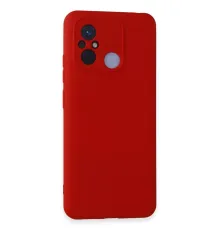 Xiaomi Redmi 12C Kılıf Nano içi Kadife Silikon - Kırmızı