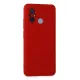 Xiaomi Redmi 12C Kılıf Nano içi Kadife Silikon - Kırmızı