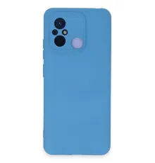 Xiaomi Redmi 12C Kılıf Nano içi Kadife Silikon - Mavi