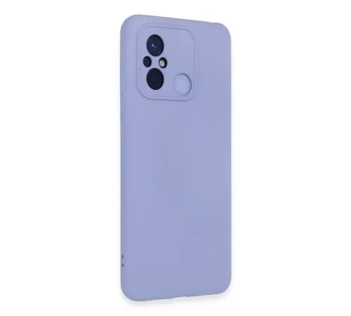 Xiaomi Redmi 12C Kılıf Nano içi Kadife Silikon - Lila