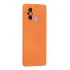 Xiaomi Redmi 12C Kılıf Nano içi Kadife Silikon - Turuncu