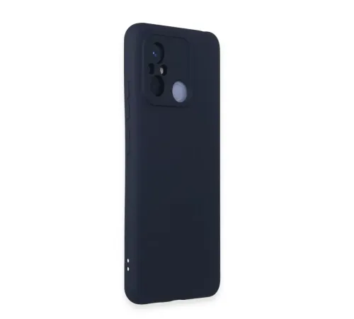 Xiaomi Redmi 12C Kılıf Nano içi Kadife Silikon - Lacivert