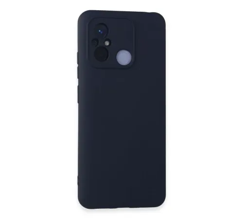 Xiaomi Redmi 12C Kılıf Nano içi Kadife Silikon - Lacivert