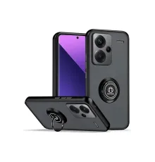 Xiaomi Redmi Note 13 Pro Plus Kılıf Montreal Yüzüklü Silikon Kapak - Siyah