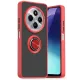 Xiaomi Redmi 14C Kılıf Montreal Yüzüklü Silikon Kapak - Kırmızı