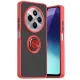 Xiaomi Redmi 14C Kılıf Montreal Yüzüklü Silikon Kapak - Kırmızı