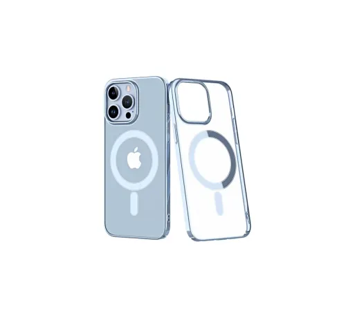 Apple iPhone 14 Pro Kılıf Element Magneticsafe Sert Kapak - Sierra Blue
