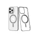 Apple iPhone 14 Pro Max Kılıf Element Magneticsafe Sert Kapak - Gümüş
