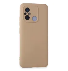 Xiaomi Redmi 12C Kılıf Nano içi Kadife Silikon - Pudra