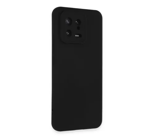 Xiaomi Mi 13 Kılıf Nano içi Kadife Silikon - Siyah
