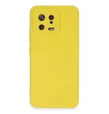Xiaomi Mi 13 Kılıf Nano içi Kadife Silikon - Sarı