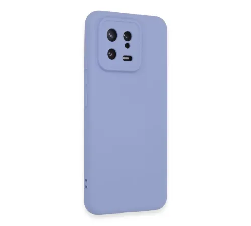 Xiaomi Mi 13 Kılıf Nano içi Kadife Silikon - Lila