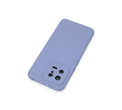 Xiaomi Mi 13 Kılıf Nano içi Kadife Silikon - Lila