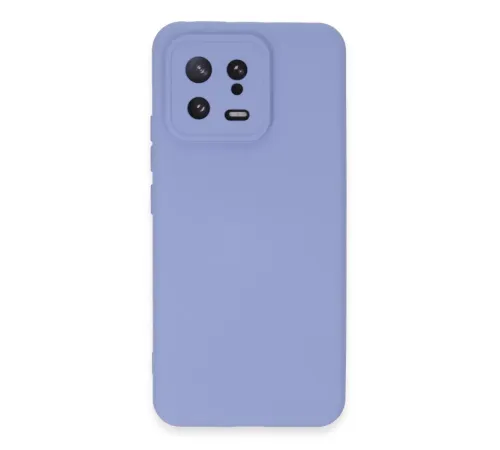 Xiaomi Mi 13 Kılıf Nano içi Kadife Silikon - Lila