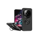 Xiaomi Redmi Note 14 Pro 5G Kılıf Montreal Yüzüklü Silikon Kapak - Siyah
