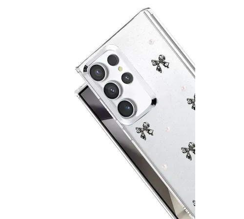 Samsung Galaxy S25 Ultra Fiyonk Desenli Kapak - Desen 8