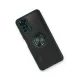 Xiaomi Redmi Note 11 Kılıf Montreal Yüzüklü Silikon Kapak - Yeşil