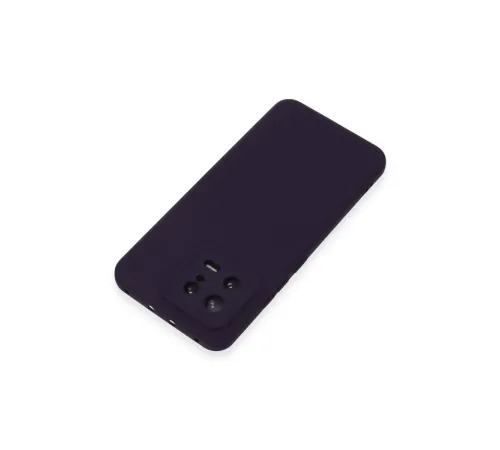 Xiaomi Mi 13 Kılıf Nano içi Kadife Silikon - Mor