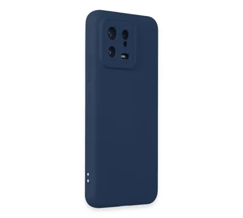 Xiaomi Mi 13 Kılıf Nano içi Kadife Silikon - Lacivert