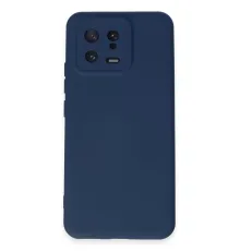 Xiaomi Mi 13 Kılıf Nano içi Kadife Silikon - Lacivert