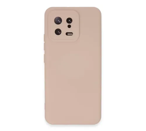 Xiaomi Mi 13 Kılıf Nano içi Kadife Silikon - Pudra