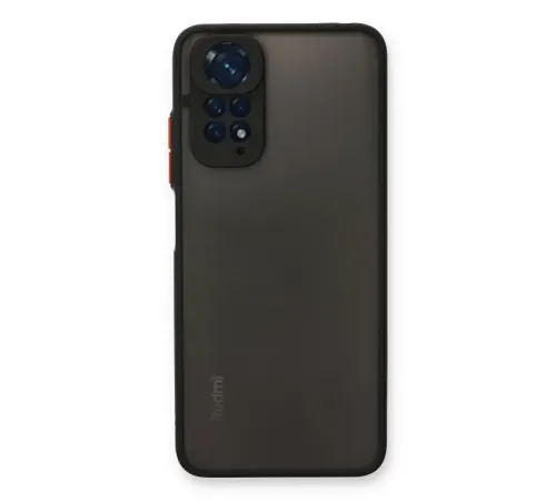 Redmi Note 11 Kılıf Montreal Silikon Kapak - Siyah