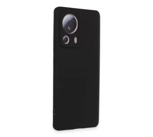 Xiaomi Mi 13 Lite Kılıf Nano içi Kadife Silikon - Siyah