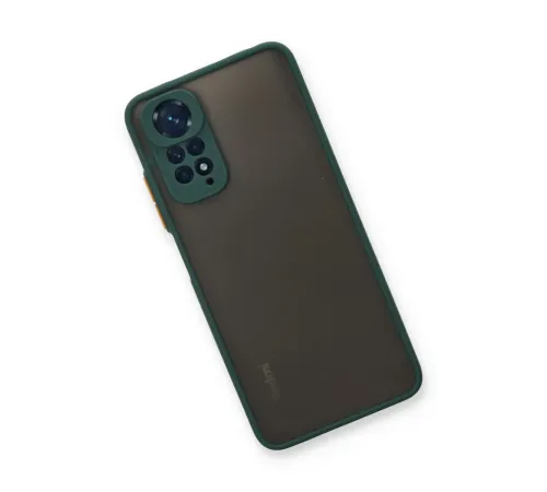 Xiaomi Redmi Note 11 Kılıf Montreal Silikon Kapak - Yeşil