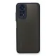 Xiaomi Redmi Note 11 Kılıf Montreal Silikon Kapak - Lacivert