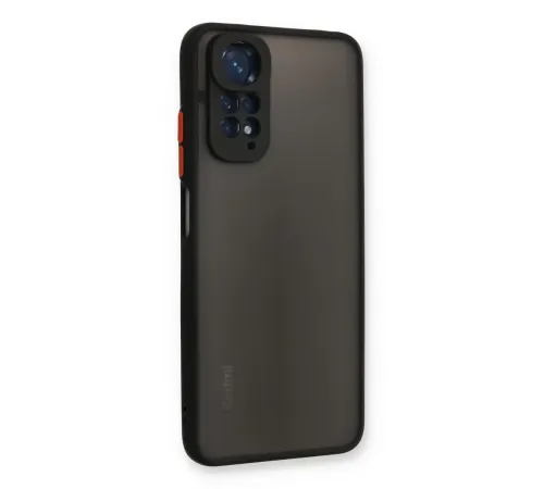 Xiaomi Redmi Note 11 Pro Kılıf Montreal Silikon Kapak - Siyah