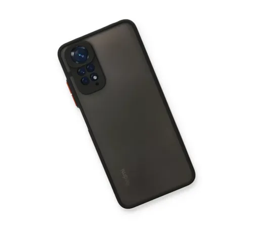 Xiaomi Redmi Note 11 Pro Kılıf Montreal Silikon Kapak - Siyah