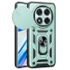 Xiaomi Redmi Note 14 Pro 4G Kılıf Pars Lens Yüzüklü Silikon - Yeşil