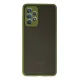 Samsung Galaxy A72 Kılıf Montreal Silikon Kapak - Yeşil
