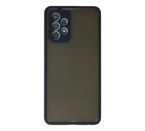 Samsung Galaxy A72 Kılıf Montreal Silikon Kapak - Lacivert