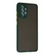 Samsung Galaxy A72 Kılıf Montreal Silikon Kapak - Koyu Yeşil
