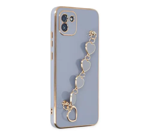 Samsung Galaxy A03 Kılıf Esila Silikon - Gri